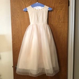 “ONLY LITTLE ONCE” FLOWER GIRL DRESS